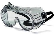 Economy Perforated Goggles - Duramass Scratch Resistant Coating