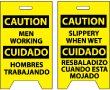 Caution: Men Working/Slippery When Wet - Cuidado: Hombres Trabajando/Resbaladizo Cuando Esta Mojado