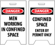 Danger: Men Working In Confined Space/Confined Space