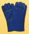 Blue Premium Side Split Cowhide Insulated Welders - Left Hand Only