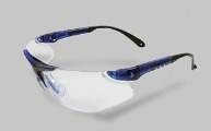 Clear Lens, Blue Frame