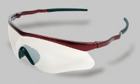 Clear Lens, Crimson Frame