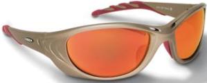 Fuel2 Red Mirror Lens, Metallic Sand Frame