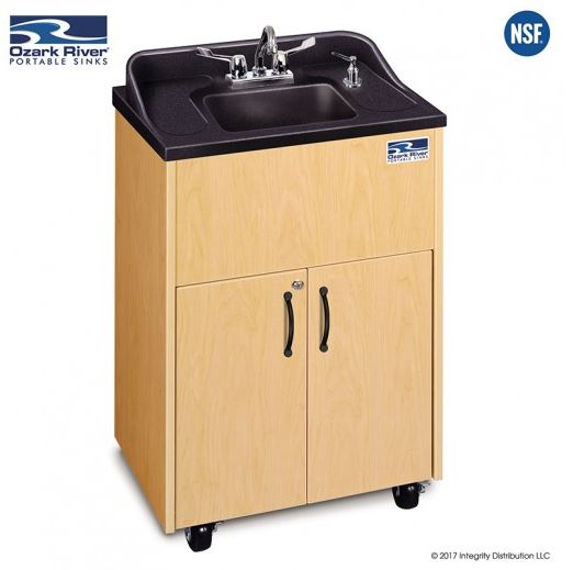 Single ABS Basin w/ ABS Top, Maple Color