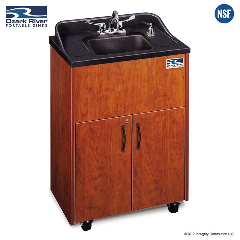 Single ABS Basin w/ ABS Top, Cherry Color