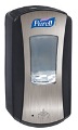 LTX-12 1200 mL Touch Free Dispenser - Brushed Chrome/Black