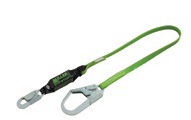 6' Vinyl-Coated Lanyard with Locking Rebar Hook