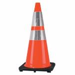 S32-Traffic Cone 28" with 6 & 4 Inch Reflective Collars