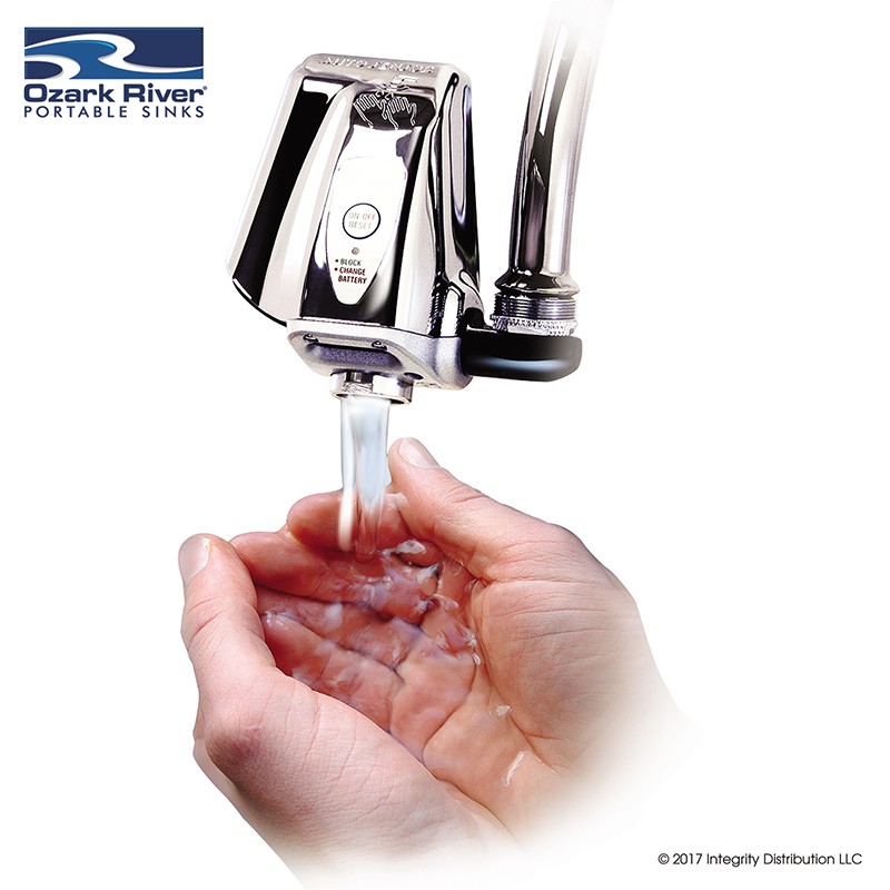 EZ-Flow Infrared Hands-Free Faucet
