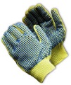 100% Kevlar Light Weight Glove, PVC Dots Two Sides - 08-K200PDD