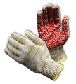 Nuaramid®/Polyester Steel Blend With Red PVC Bricks Glove