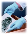 Disposable Nitrile Industrial Grade Glove - Textured Grip, 4 mil., Powder Free - Case of 1,000 Gloves